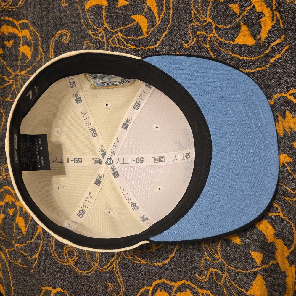 San Jose Sharks New Era Cream and Black Cap - Picture 4 of 6